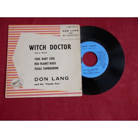 Don lang witch doctor